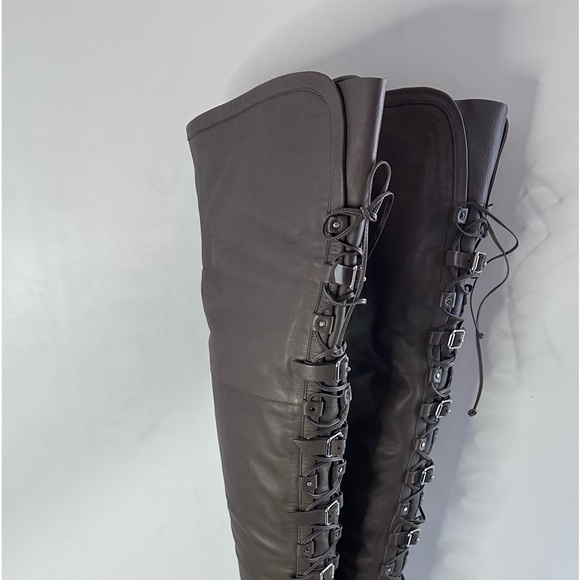 Jimmy Choo Maloy 95 boots size 37 gray - Picture 4 of 7